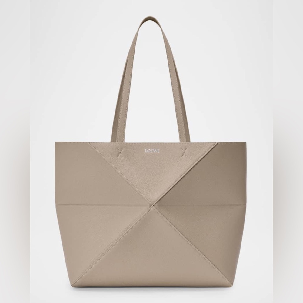 Loewe medium horizontal puzzle fold Leather Tote - Picture 3 of 11